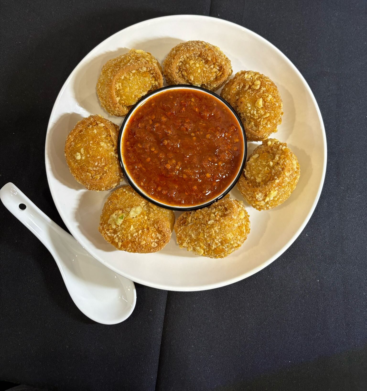 Kurkure Paneer Momos