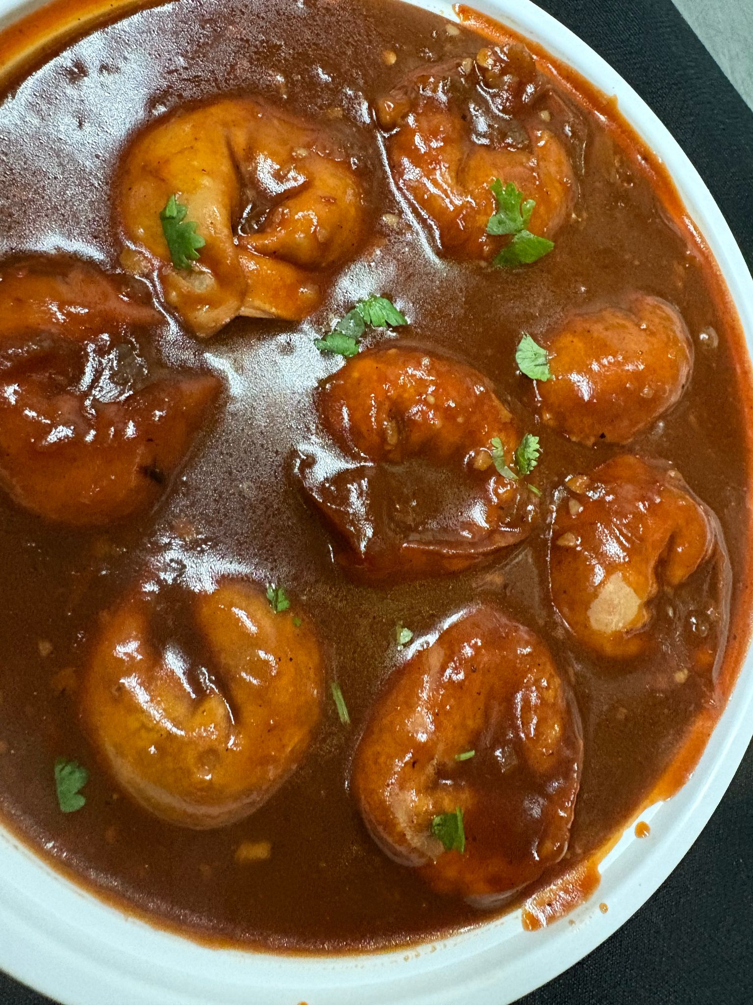 Veg Momo Manchurian